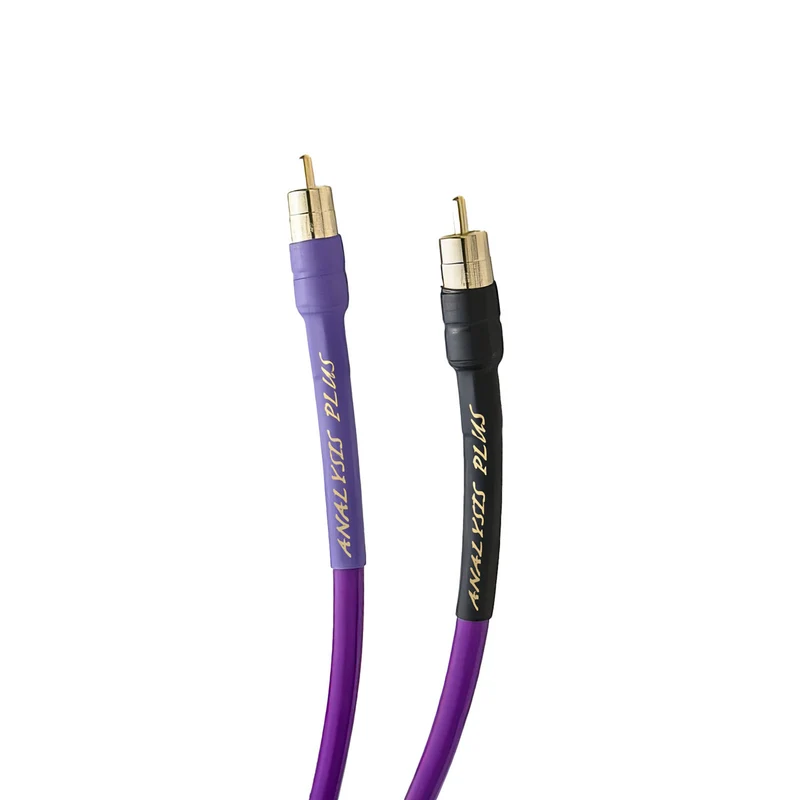 Analysis Plus Oval One Interconnect Cable - 1.5 Meter - RCA to RCA - Single
