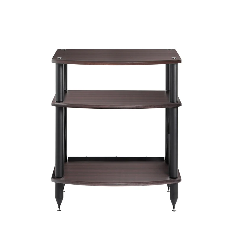 Pangea Audio Turntable Stand with Vinyl Record Storage - Espresso