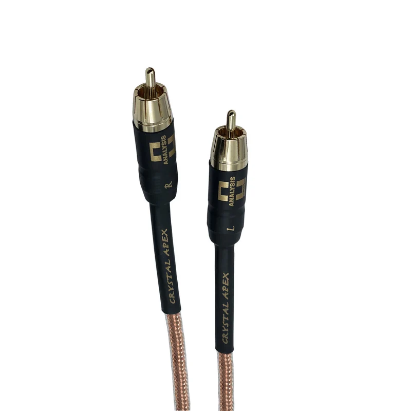 Analysis Plus Crystal Apex Interconnect Cable - RCA to RCA