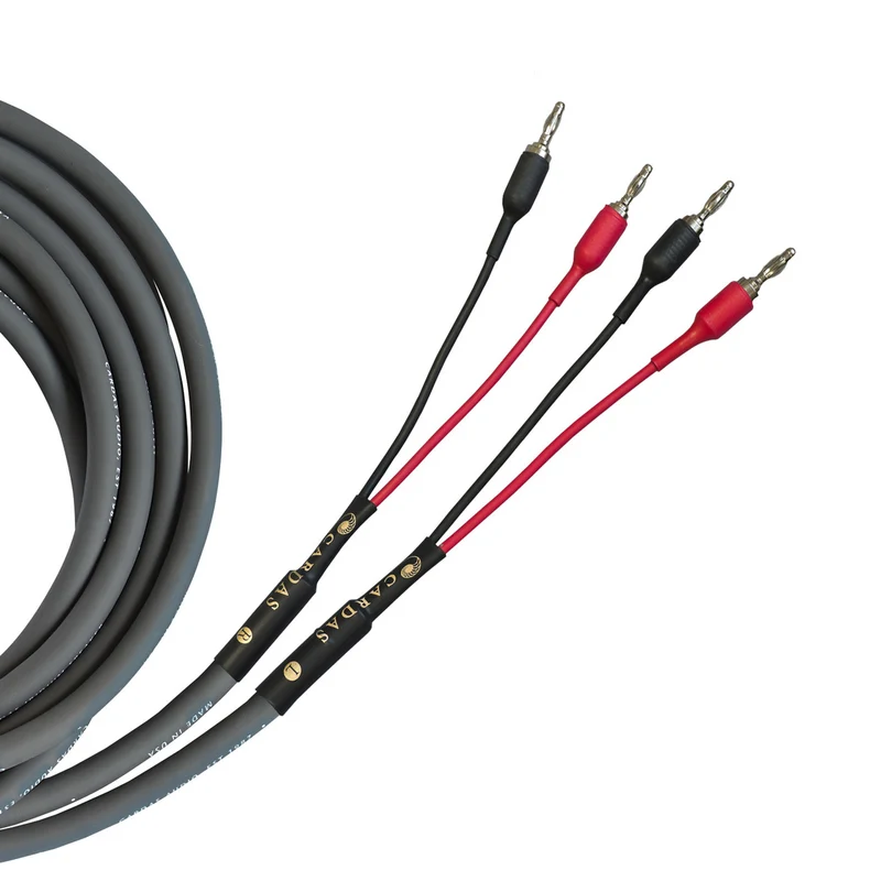 Cardas Audio Iridium Speaker Cable - 6.0 Meter - Spade to Banana - Pair