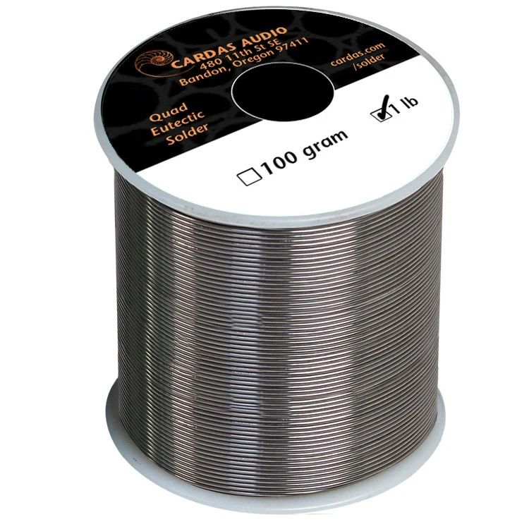 Cardas Audio Quad Eutectic Solder - 1.0lb