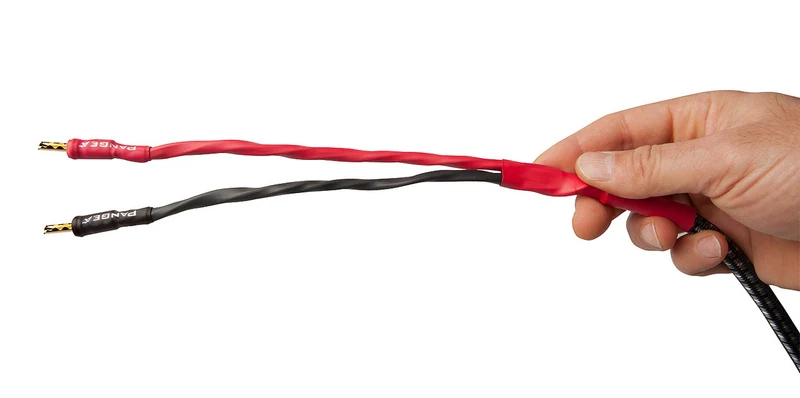 AudioQuest Type 8 Speaker Cable - PREMIUM No Frills Termination - 6 Foot Single - Bananas to Bananas
