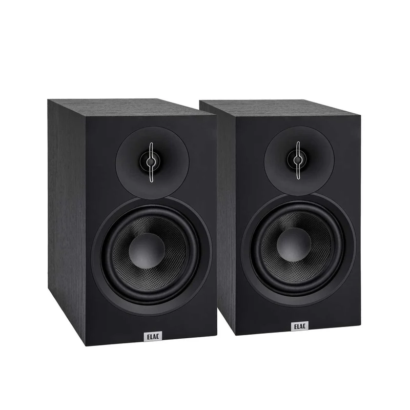 ELAC Debut 3.0 B6.3 Bookshelf Speakers - Black - Pair