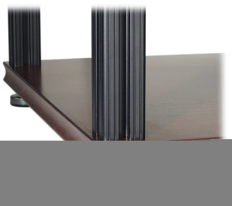 Salamander Synergy S30 5-Shelf Audio Rack - Walnut/Black