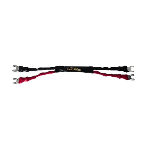 Cardas Audio Clear Speaker Jumpers - 6 Inch -Spade to Spade - Set (two red, two black)