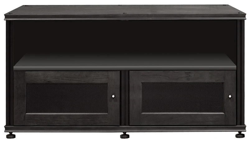 Salamander Synergy Twin 20 OC with Double-Width Shelf - Black Oak/Black