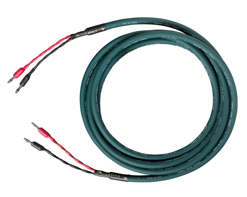 Cardas Audio Parsec Speaker Cable - 2.5 Meter Bi-Wire - Banana to Banana - Pair