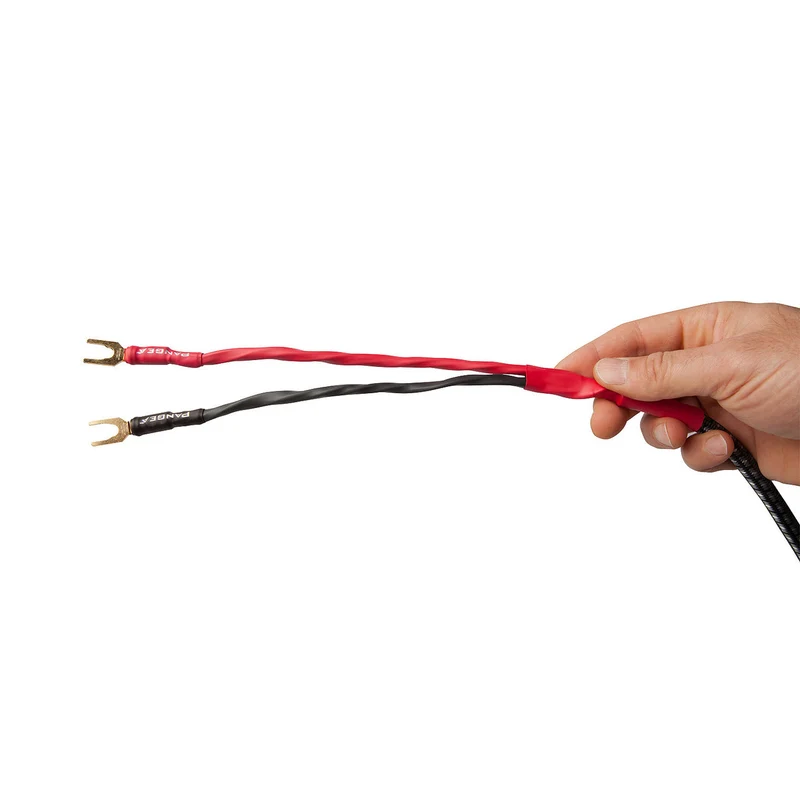 AudioQuest Type 8 Speaker Cable - PREMIUM No Frills Termination - 15 Foot Pair - Bananas to Spades