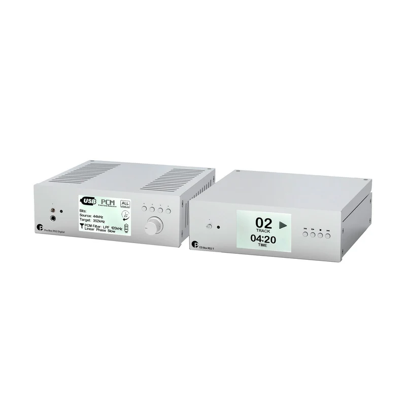 Pro-Ject Pre Box RS2 Digital - Balanced Preamplifier with DAC- Black