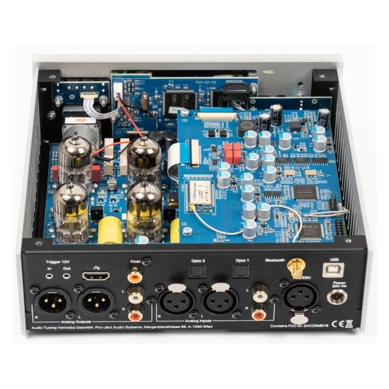 Pro-Ject Pre Box RS2 Digital - Balanced Preamplifier with DAC- Black