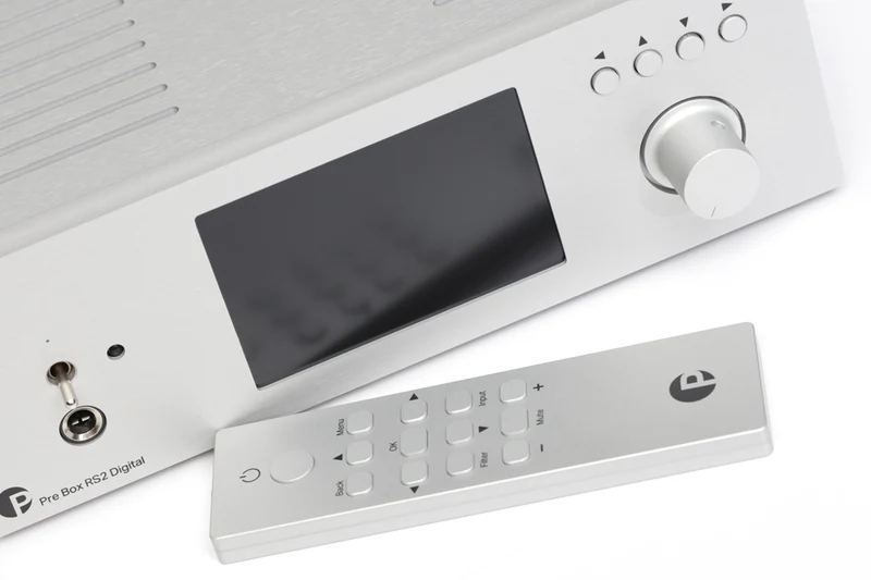 Pro-Ject Pre Box RS2 Digital - Balanced Preamplifier with DAC- Black