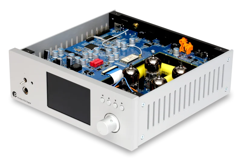 Pro-Ject Pre Box RS2 Digital - Balanced Preamplifier with DAC- Black