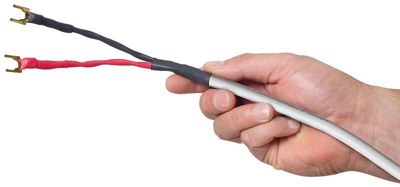 AudioQuest Type 4 Speaker Cable No Frills - 30 Foot - Pair - Spades to Bananas