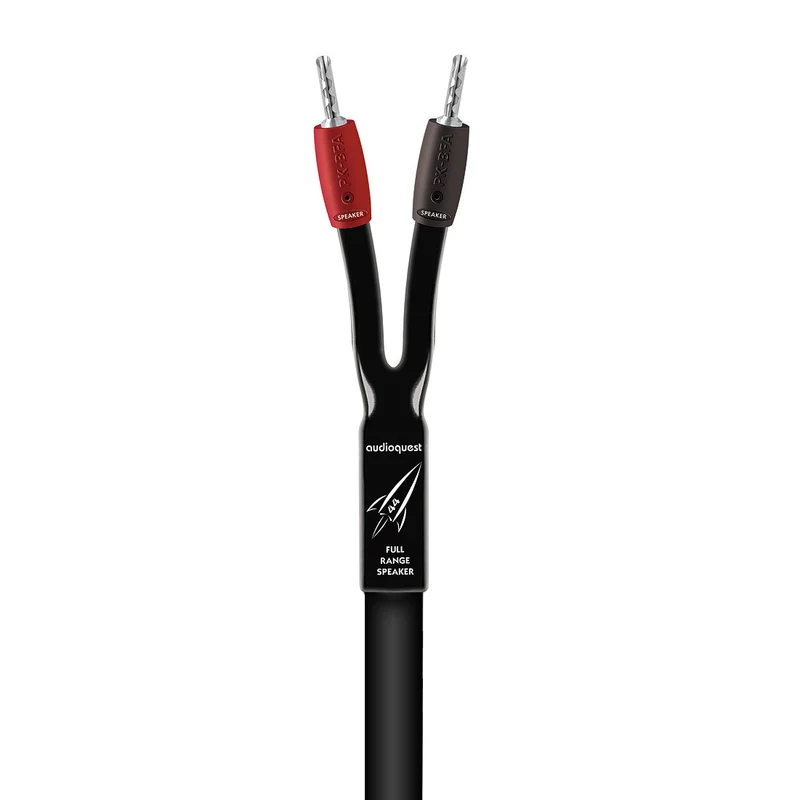AudioQuest Rocket 44 Speaker Cable - 12 Foot - BFA Banana to BFA Banana - Single