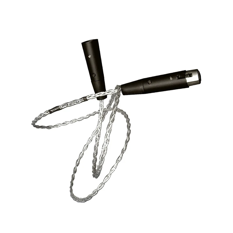 Kimber Kable AGDL Silver Coaxial Digital Cable - 0.5 Meter - XLR to XLR