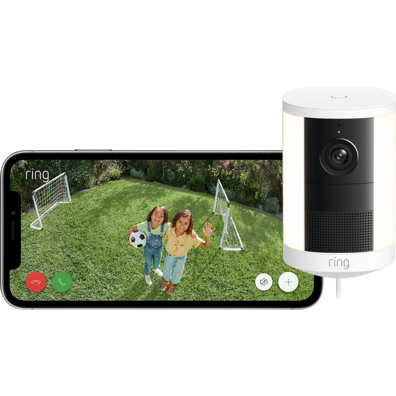Ring Spotlight Cam 2K (2nd Gen) Plug-In (White)