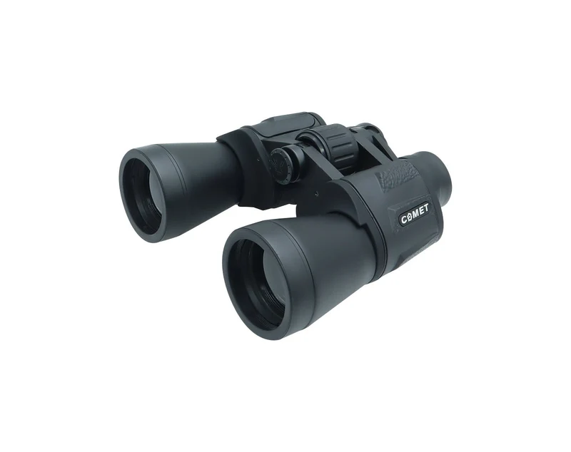 Precision Optical 10x50 Centre Focus Travel Binoculars (Black)