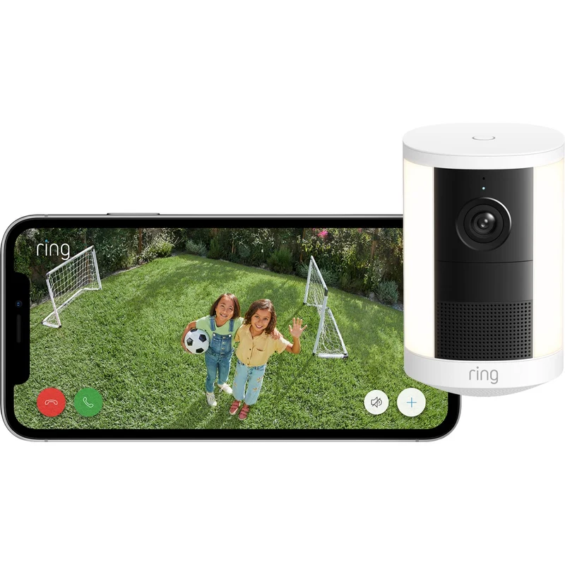 Ring Spotlight Cam 2K(2ND Gen) Battery Powered Security Camera (White) [4-PACK]