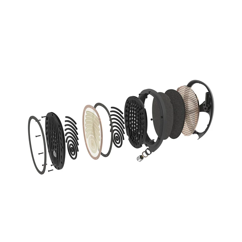 Meze Audio Empyrean 1 Open-Back Isodynamic Headphones - Jet Black - XLR