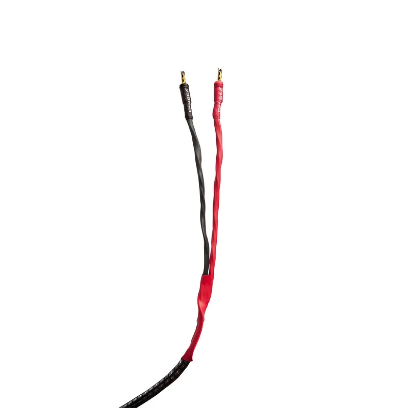 AudioQuest Type 8 Speaker Cable - PREMIUM No Frills Termination - 30 Foot Pair - Bananas to Bananas