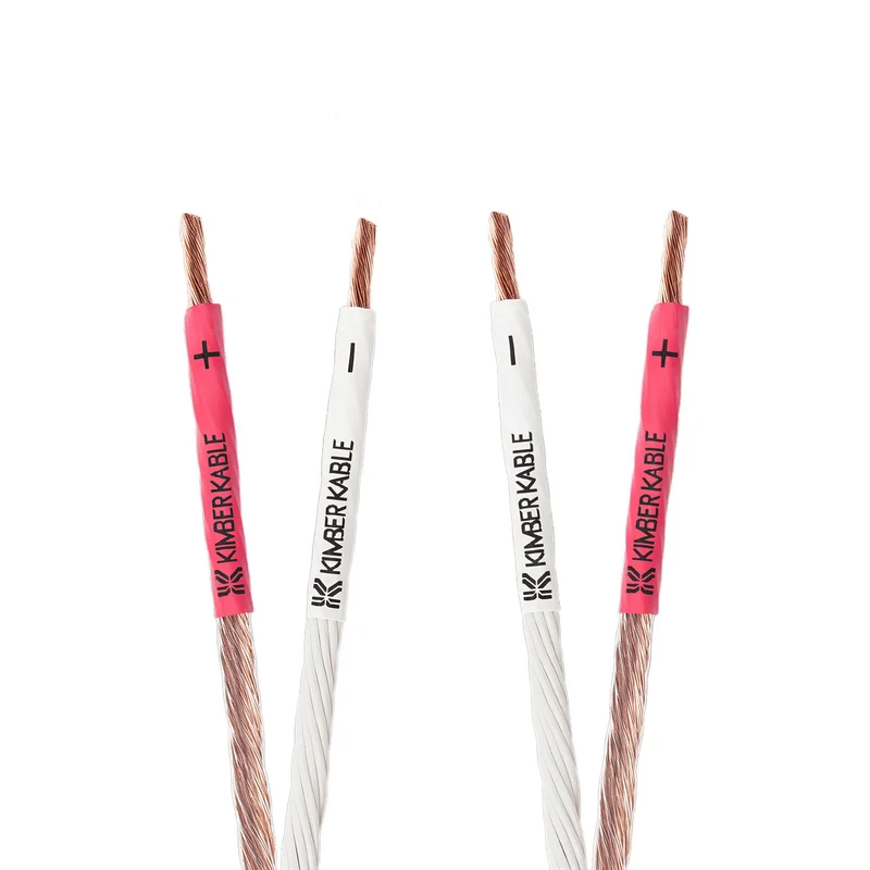 Kimber Kable 4TC Speaker Cable - 5.0 Meter - Bare Wire to Bare Wire - Pair