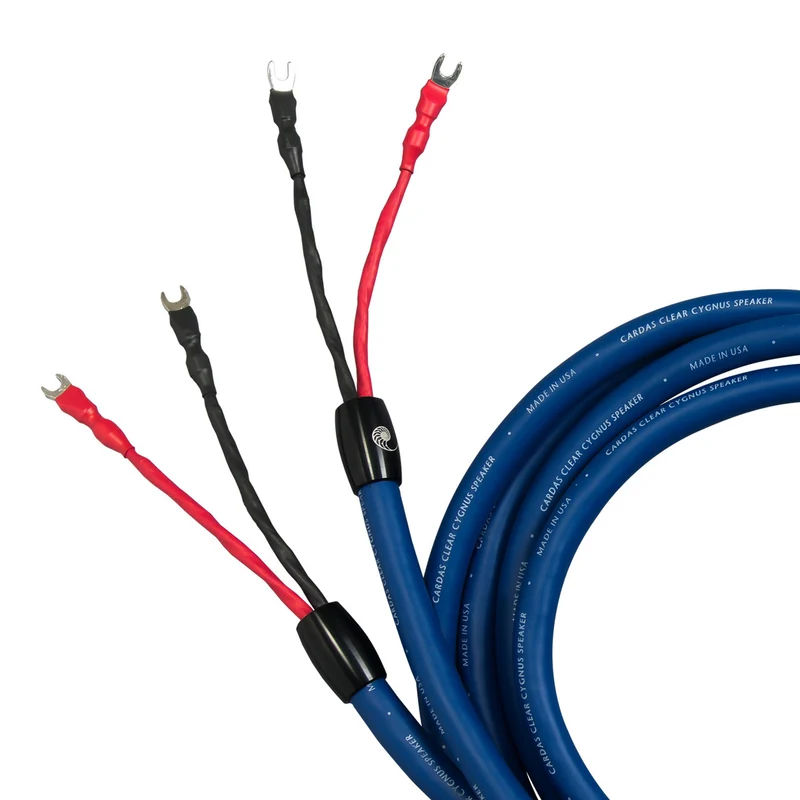 Cardas Audio Clear Cygnus Speaker Cable - 4.0 Meter - Spade to Spade - Pair