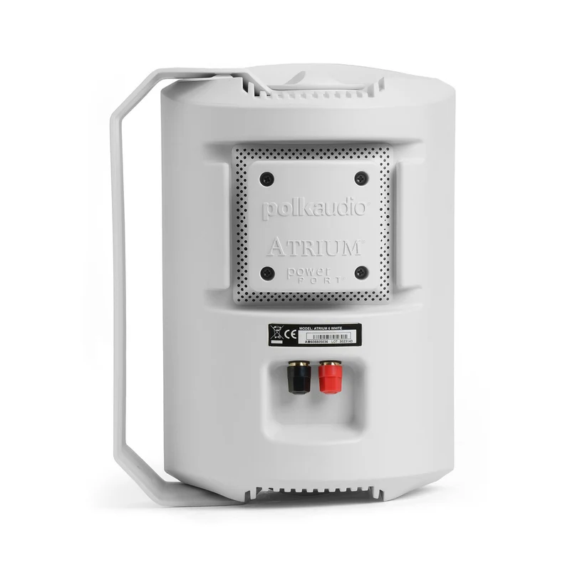 Polk Audio Atrium6 All-Weather Outdoor Speakers - White - Pair