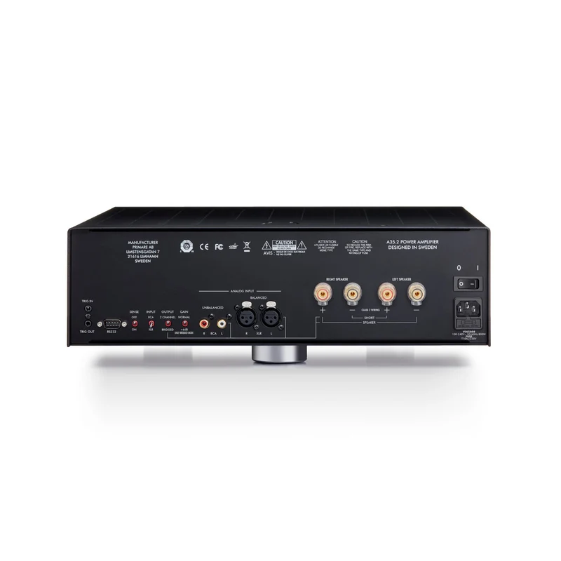 Primare A35.2 Stereo Amplifier, Black
