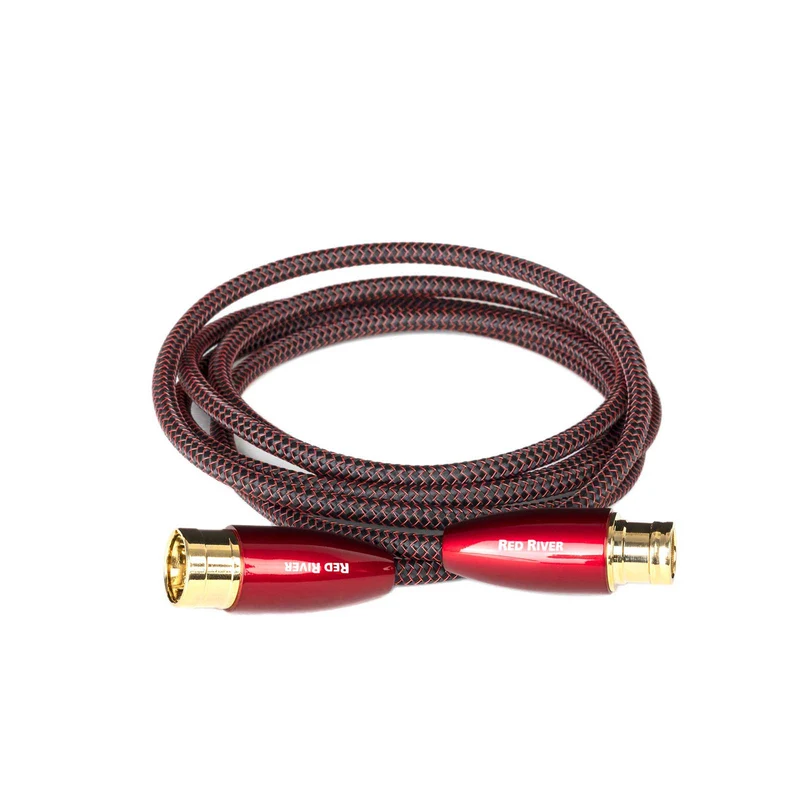 AudioQuest Red River Interconnect Cable - 0.5 Meter - XLR to XLR - Single