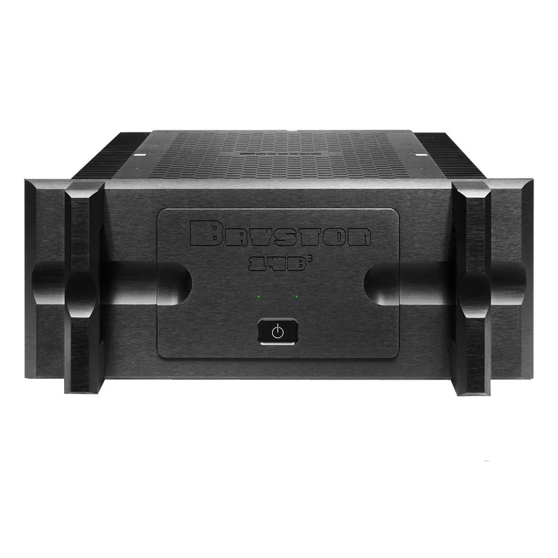Bryston 14B³ Stereo Power Amplifier - Black - 19 Inch - Handles