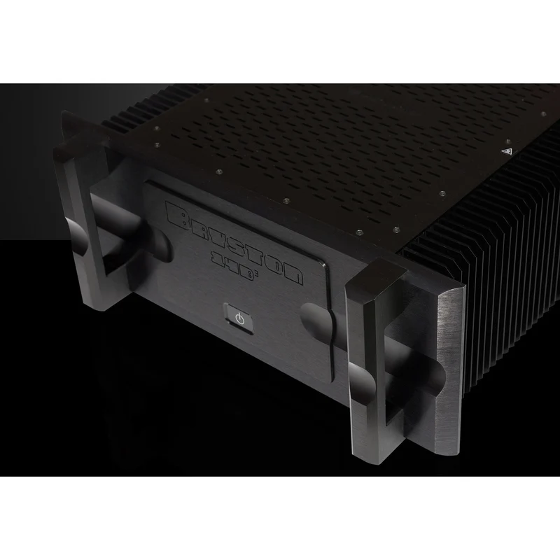 Bryston 14B³ Stereo Power Amplifier - Black - 19 Inch - Handles