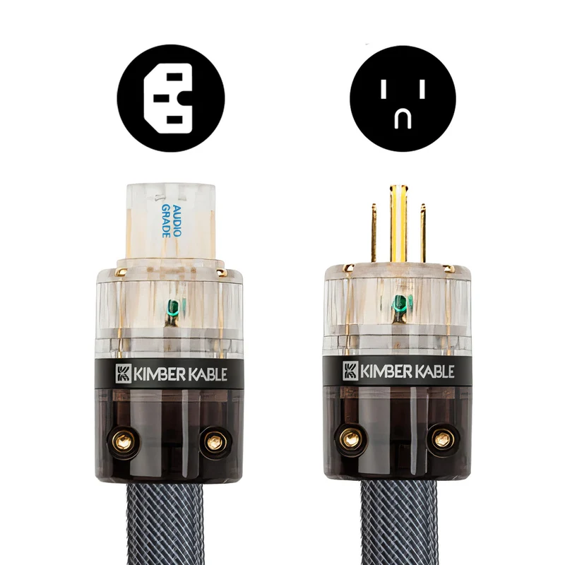 Kimber Kable PK 10 ASCENT Power Cable - 1.0 Meter - 15 Amp