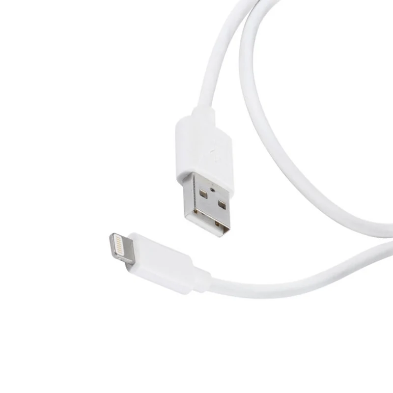 VIVANCO Hochwertiges Lightning Kabel, USB A auf Lightning Stecker, 480 Mbit/s, Nylonmantel, kompatibel mit Apple, 1,5m
