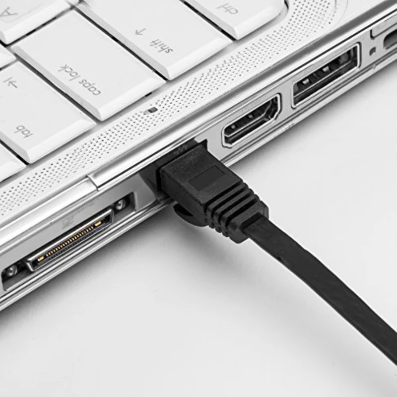 VIVANCO Hochwertiger RJ45 Netzwerkkabel, 10m LAN Kabel, Voll geschirmt, Twisted Pair, Für Gigabit-Netzwerke