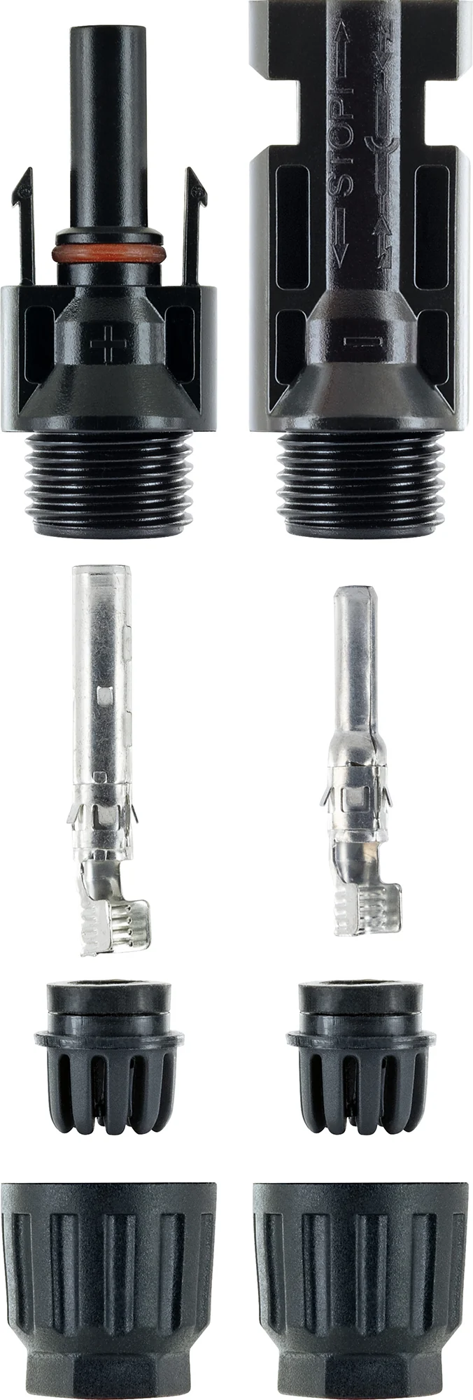 Solar- Stecker & Kupplung