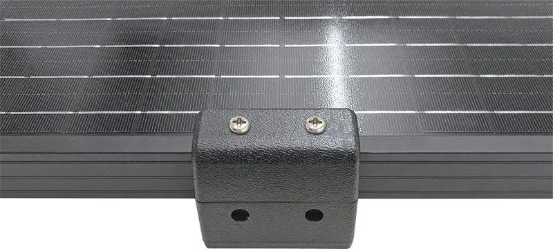 Wand-Montage Set für 1 Solarmodul