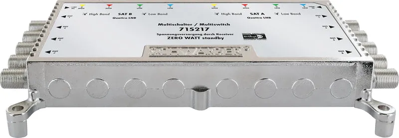 SAT Multischalter 9/8 mit Netzteil