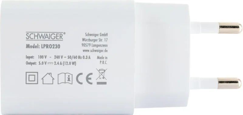 Ladegerät 2x USB 2.0 A