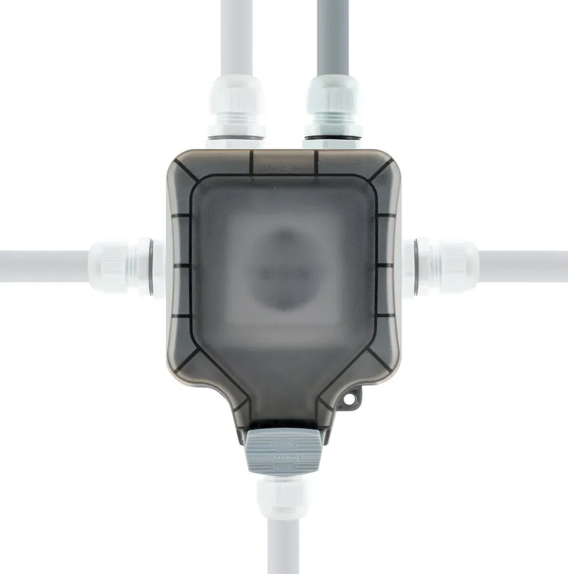 Außensteckdose für Winkelstecker