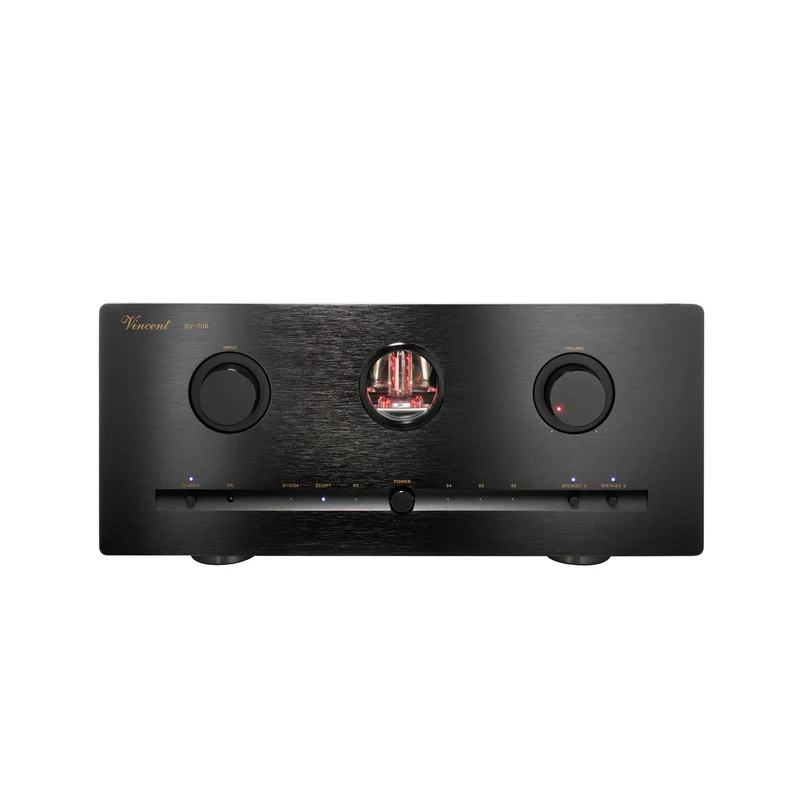 Vincent Audio SV-700 Hybrid Stereo Integrated Amplifier - Black