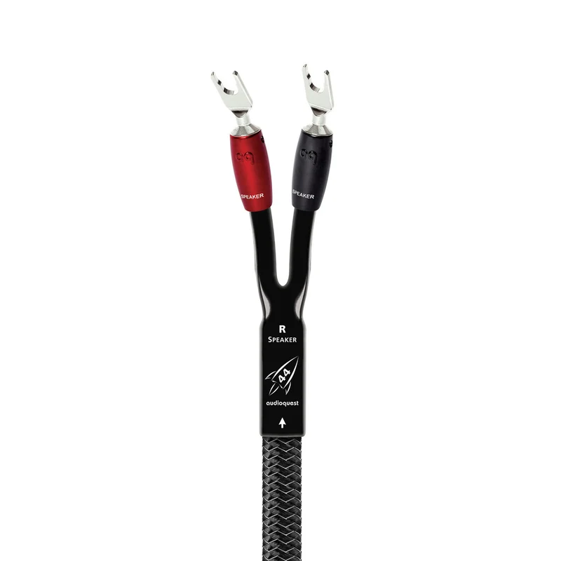 AudioQuest Rocket 44 Speaker Cable - 25 Foot - Spade to Spade - Pair
