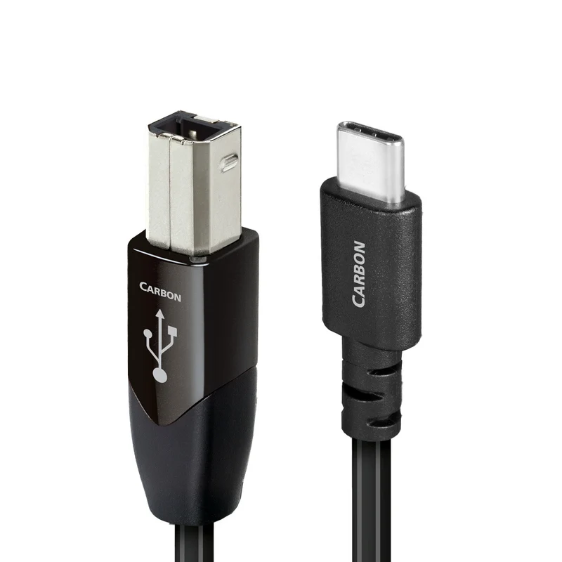 AudioQuest Carbon USB Cable - USB-C to USB-B - 1.5 Meter