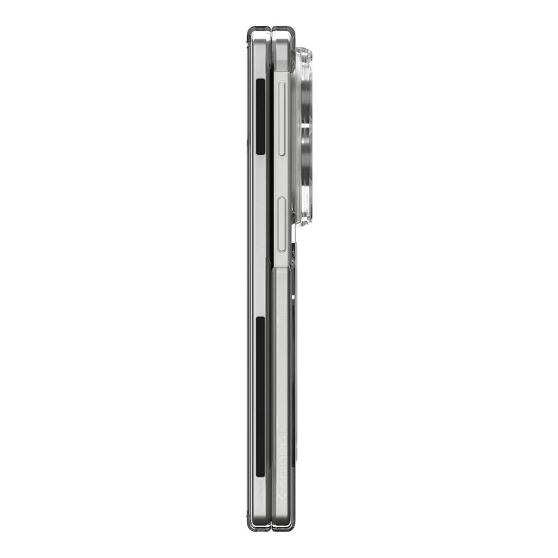 Spigen Galaxy Z Fold 8 Air Skin (MagFit) Case (Clear Case / White Ring)