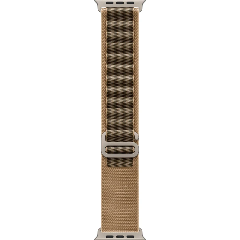 Apple Watch 49mm [Desert] Alpine Loop [Medium] [Natural Titanium Finish]