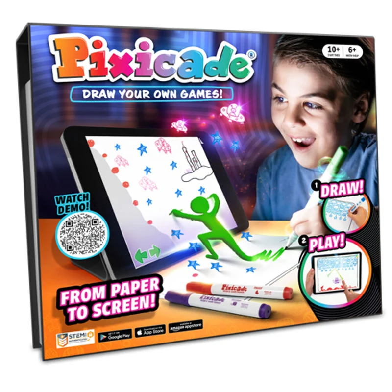 Abacus Kids Educational Mobile Video Game Maker Pixicade