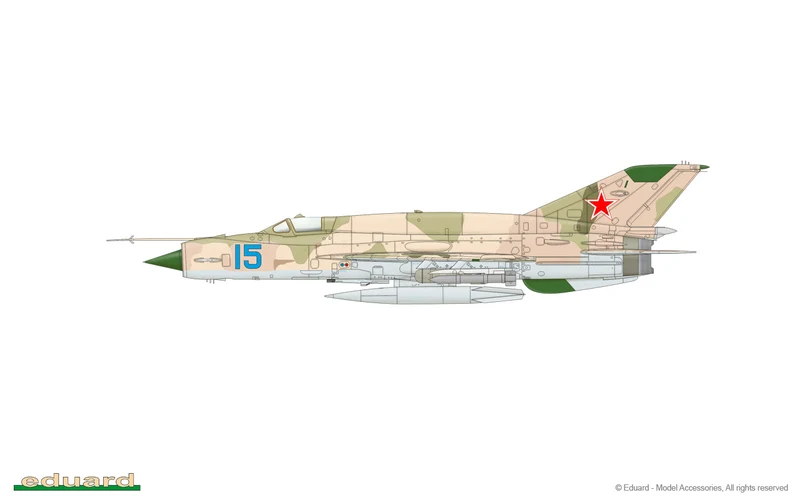 1/48 MiG-21SMT Model Kit