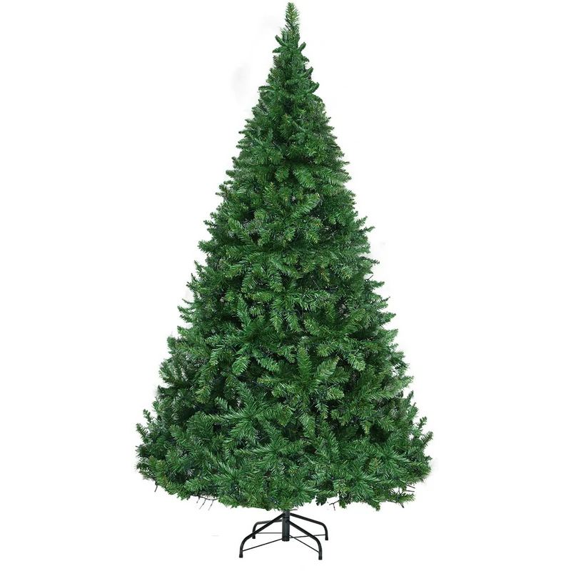 Jingle Jollys Christmas Tree 2.4m Xmas Tree Decorations 1488 LEDs 8 Light Modes