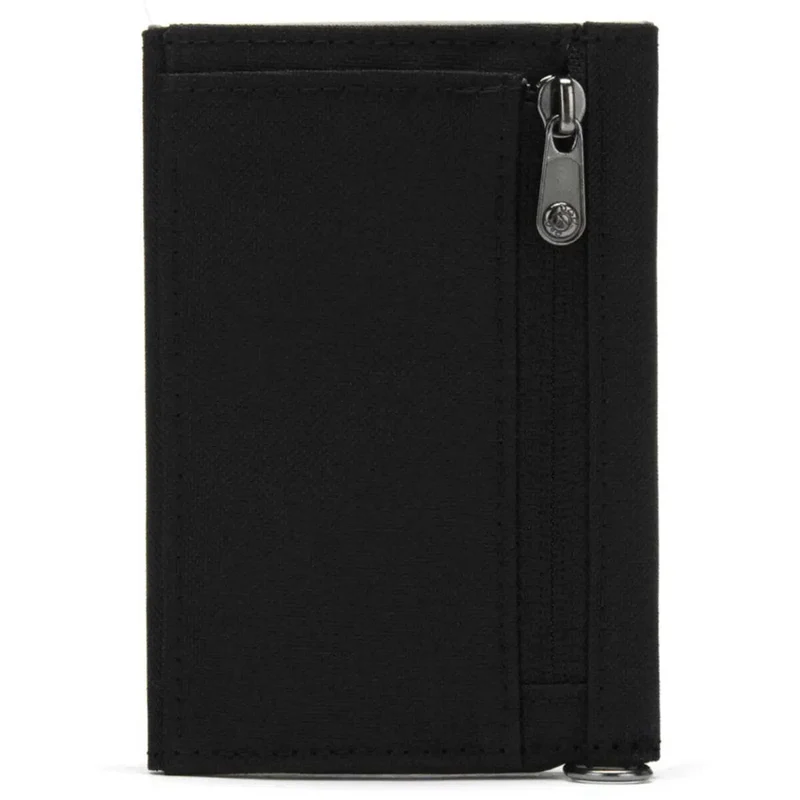Pacsafe RFIDsafe Trifold Wallet - Jet Black