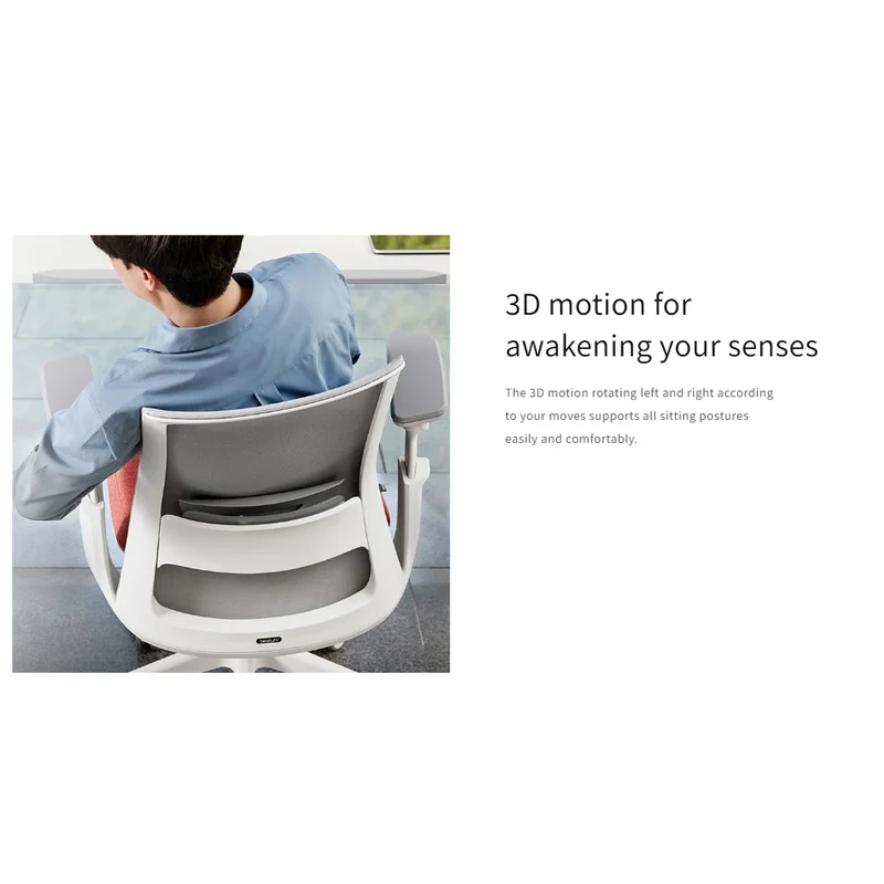 Sabia Maxwell Pre-Assembled Chair Mesh Ergonomic Office Seating Adjustable (Black)