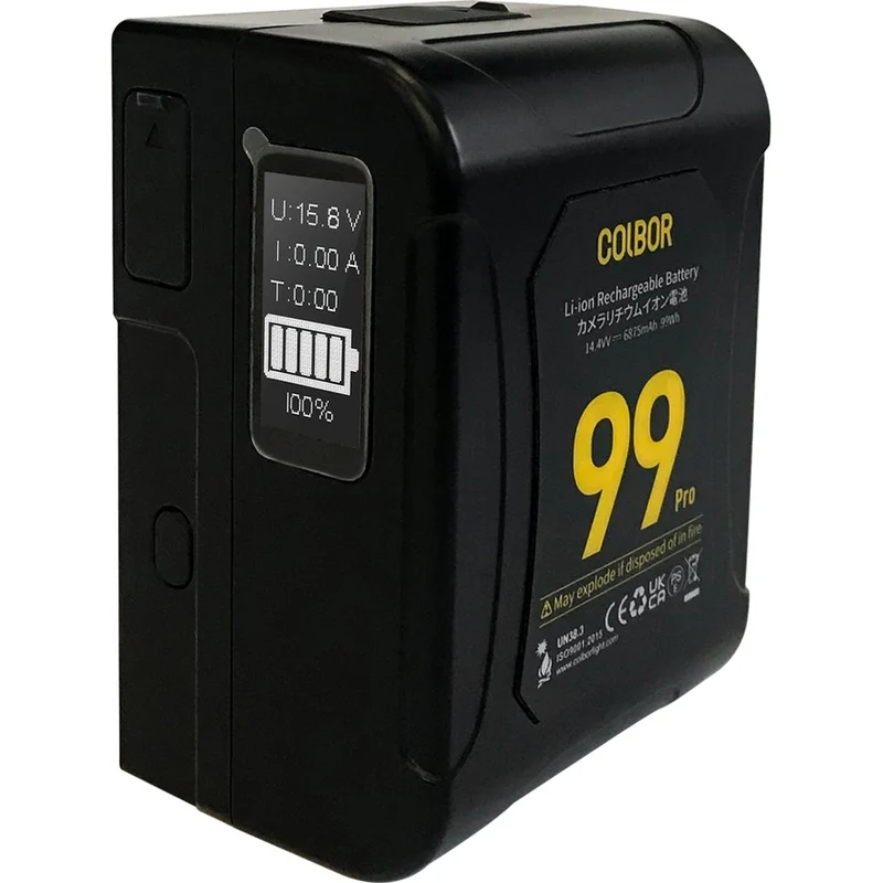 Colbor VMBAT99PRO - 99Wh V-Mount Battery with OLED Display